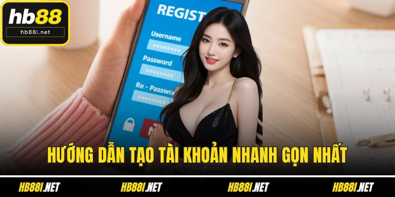 Hướng dẫn tạo tài khoản nhanh gọn nhất